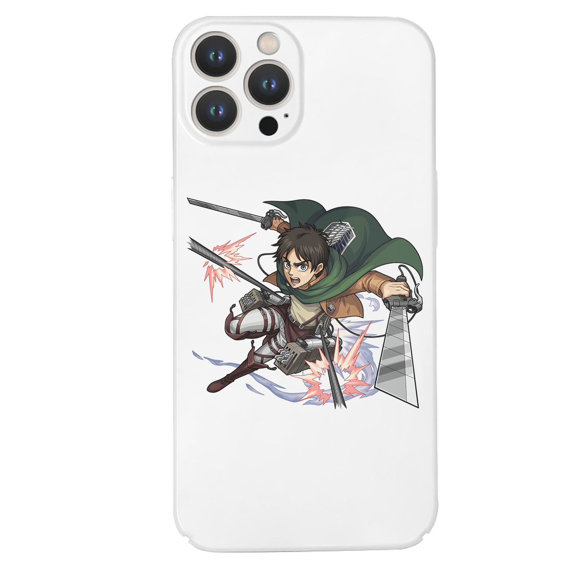 （画像用） 進撃の巨人 エレン･イェーガー Attack on Titan Eren Jäger 【iPhone 14シリーズ対応】ハードケース